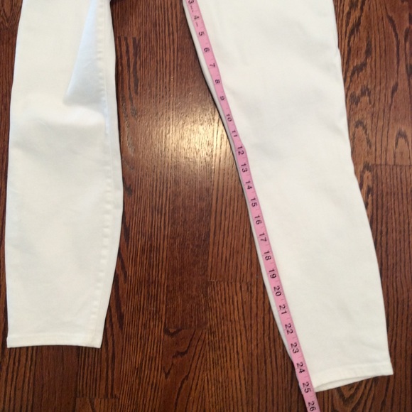 Gap stretch true skinny ankle white jeans 29Short - Picture 7 of 7